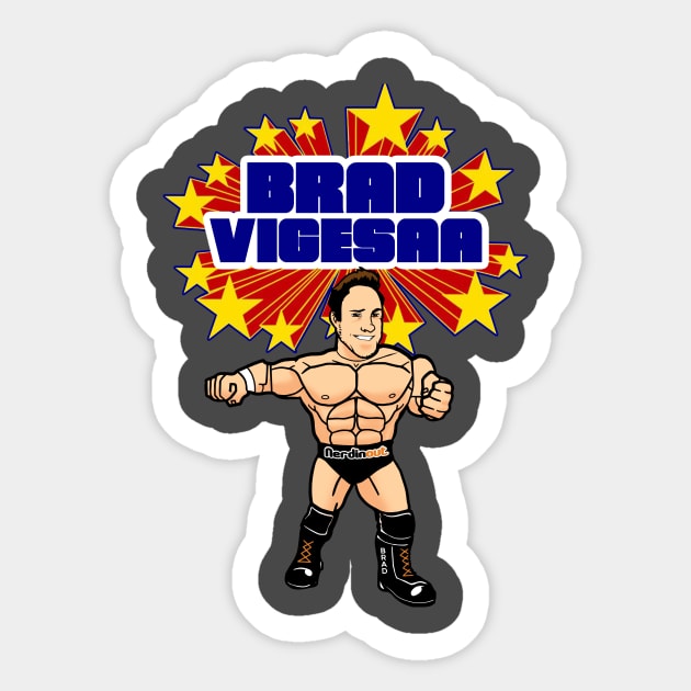 Wrestling Sticker by NerdinOut